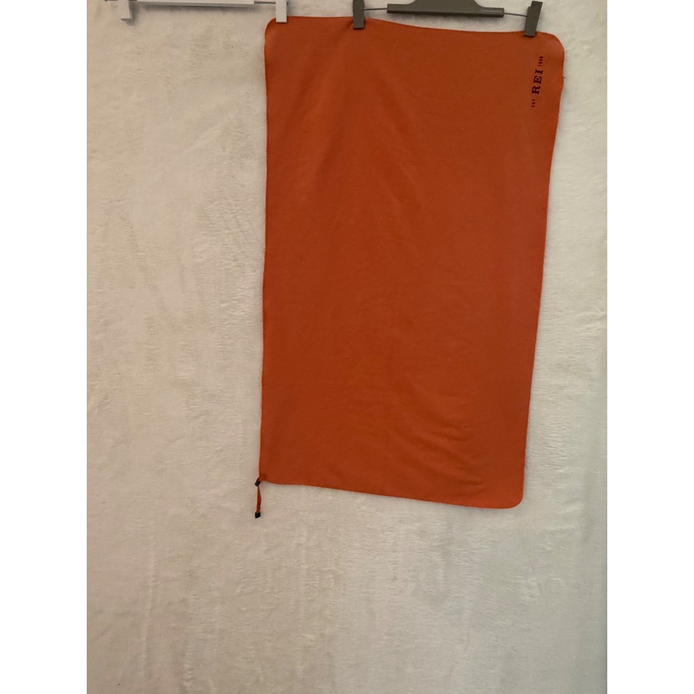 REI Co-op Multi Towel Lite Orange Microfiber Quick Dry Camping Travel Towel